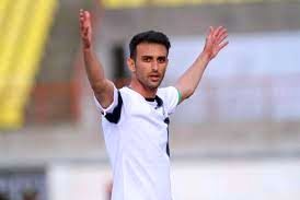 صحنه گل اول مس‌کرمان در دقیقه یک بازی توسط میلاد صارمی