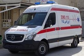 عجیب اما واقعی / بیمار از آمبولانس بیرون افتاد