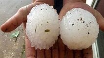 بارش تگرگ‌ به بزرگی توپ تنیس در استرالیا