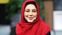 بهنوش بختیاری در کنار بادیگاردهایش