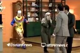  جیغ و فرار مجری تلویزیون روی آنتن زنده!