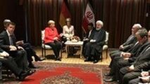 مرکل و رئیس جمهور روحانی در نیویورک دیدار کردند