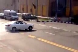 حرکت نمایشی خطرناک با دنا در اهواز