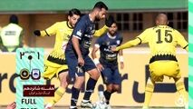 خلاصه بازی چادرملو اردکان 2 - سپاهان 1