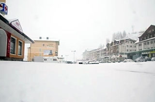 تغییر ناگهانی آب و هوا در اتریش با بارش برف در تابستان!