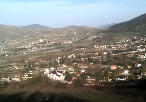 نمایی از طبیعت بی‌نظیر در روستای طبرسو