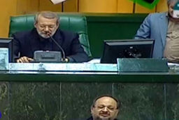 شوخی لاریجانی با شریعتمداری وزیر پیشنهادی کار ، رفاه و تامین اجتماعی