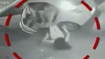 لحظه وحشتناک ربودن عروس از مقابل آرایشگاه!