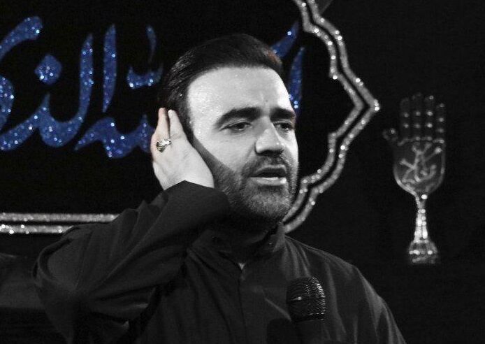 مداحی زیبای حاج محسن عرب‌خالقی با عنوان "منی که اشکم به راهه"