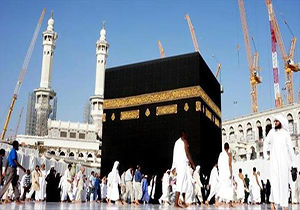 مراسم عوض کردن پرده خانه خدا