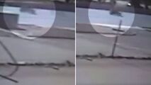 آخرین لحظه زندگی موتورسوار جوان پیش از تصادف مرگبار!