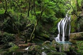 آبشار زیبای "پشمکی" در شهرستان رامیان
