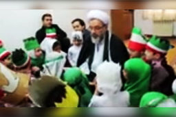 قصه خوانی دلنشین امام جمعه بیله‌سوار برای کودکان درباره زندگی حضرت زهرا (س)