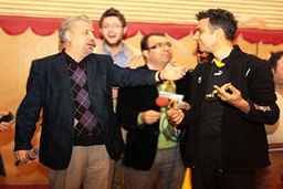 صحبت‌های عادل فردوسی پور در مراسم تشییع بهرام شفیع