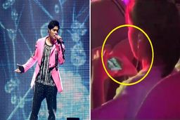 اقدام عجیب دختر جوان حین کنسرت موسیقی!