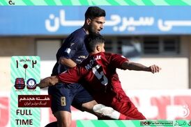 خلاصه بازی گل گهرسیرجان 2 - نساجی مازندران 1