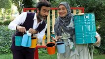 کودک شدن زوج هنری سرشناس در قاب تلویزیون 