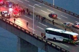 لحظه تیراندازی به عامل گروگانگیری