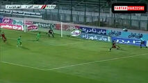 گل اول شهر خودرو به ذوب آهن (قاسمی نژاد) 