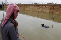 سیل مرگبار در عربستان