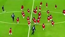 فوتبال بازی کردن سه فوتبالیست حرفه‌ای با ۱۰۰ کودک!