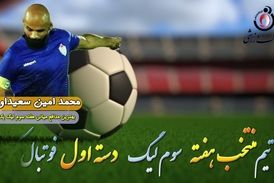 محمد امین سعیداوی؛بهترین مدافع وسط هفته سوم لیگ یک/ فیلم