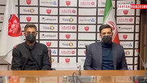 
کنفرانس خبری فرشاد فرجی خرید جدید پرسپولیس
