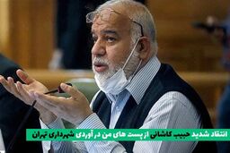 پست‌های من درآوردی در شهرداری تهران ادامه دارد/ ضابطه‌ای برای مسئولیت‌ها وجود ندارد 