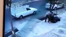 تصادف وحشتناک در خیابان رسالت تبریز