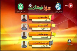 کارشناسی داوری دیدار استقلال - ذوب آهن