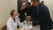 حس خوب؛ قدردانی مردم پردیسان از پرسنل بیمارستان سیار ارتش
