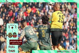 خلاصه بازی شمس آذر 1 - سپاهان 1