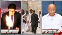 حمله به گوینده خبر حین گفتگوی زنده تلویزیونی!