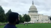 مداحى شنیدنی یک ایرانی مقابل کنگره ایالات متحده آمریکا 