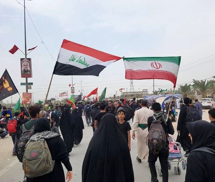 نوحه خوانی عراقی‌ها برای دعوت از ایرانی‌ها در اربعین!