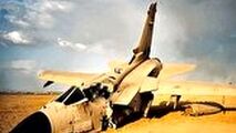 نمایی متفاوت از لحظه سرنگونی جنگنده سعودی در یمن