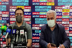 نشست خبری پیروانی مربی صنعت نفت آبادان