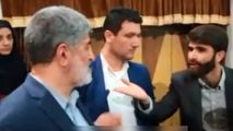 درگیری لفظی شدید یک منتقد با علی مطهری!