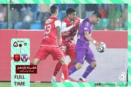 خلاصه بازی هوادار 0 - پرسپولیس 5