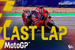 دور آخر هیجان انگیز مسابقات moto gp اسپانیا 2021