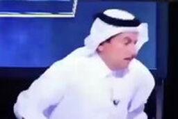 فرار وزیر بهداشت از برنامه زنده تلویزیونی به دلیل عطسه مجری!