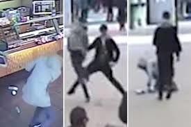 ناکام ماندن سارق با واکنش استثنایی عابر پیاده