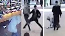 ناکام ماندن سارق با واکنش استثنایی عابر پیاده