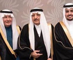 حاشیه‌ای از حضور شاهزادگان عربستان در یک جشن عروسی سلطنتی
