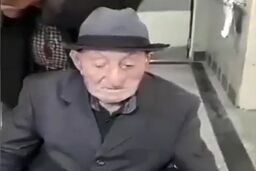 این پیرمرد ۱۰۱ ساله اردبیلی، کرونا را شکست داد!