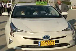 رونمایی از نسل جدید تاکسی‌‌ها با سوخت پاک در کیش!