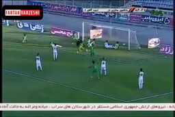 
گل اول و مساوی ماشین سازی به ذوب آهن (ادواردو دوس سانتوس) 