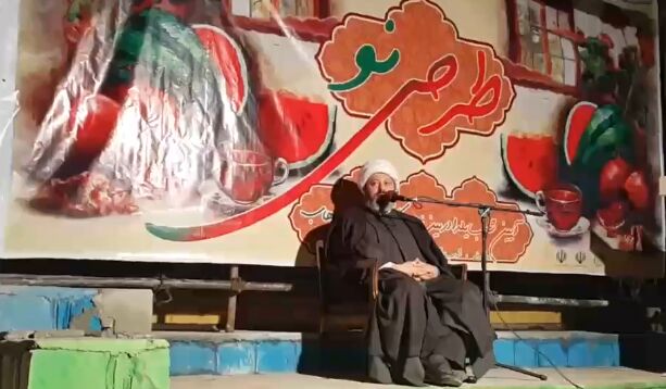 آوازخوانی حجت‌الاسلام قاسمیان در مراسم شب یلدا