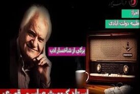 برگی از شاخسار ادب؛ شاعر شیرین سخن استاد کیومرث قصری 