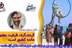 گردشگری ظرفیت مغفول مانده کشور است